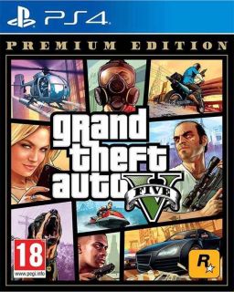 PS4 Grand Theft Auto 5 ( GTA 5 ) Premium Edition