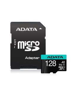 Memorijska kartica A-DATA UHS-I U3 MicroSDHC 128GB V30S class 10 + adapter AUSDX