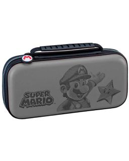 Futrola Nacon BigBen Nintendo SWITCH Travel Case Mario Grey