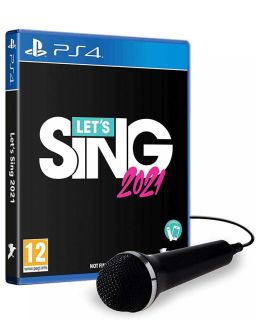 PS4 Lets Sing 2021 sa mikrofonom
