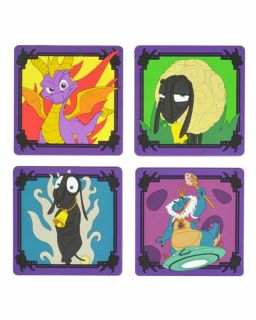Podmetač Spyro the Dragon Silicone Coasters