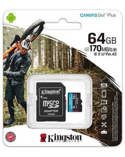 Memorijska kartica Kingston 64GB MicroSD Canvas Go! Plus SDCG3/64GB
