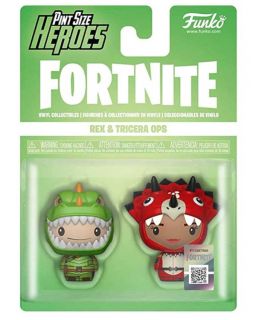 Figura POP! Fortnite - Pint Size Heroes Rex And Tricera Ops