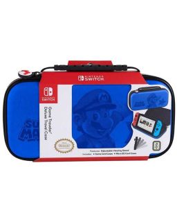 Futrola Nacon BigBen Nintendo SWITCH Travel Case Mario Blue