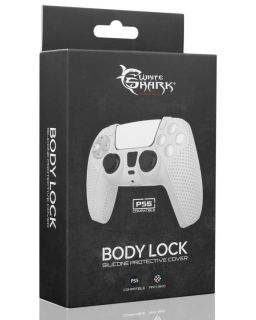 Silikonska zaštita PS5 White Shark PS5-541 Body Lock White