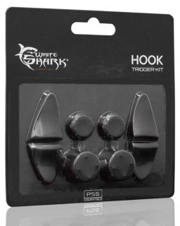 Grip Set White Shark PS5 Trigger Kit Ps5-513 Hook