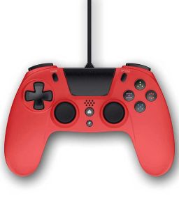 Gamepad Gioteck PS4 Wired Controller VX4 Red