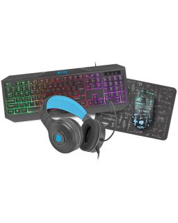 COMBO Tastatura, slušalice, miš i podloga Fury Thunderstreak 3.0