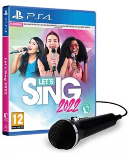 PS4 Lets Sing 2022 sa mikrofonom