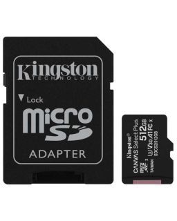 Memorijska kartica Kingston A1 MicroSDXC 512GB 100R class 10 SDCS2/512GB + adapt