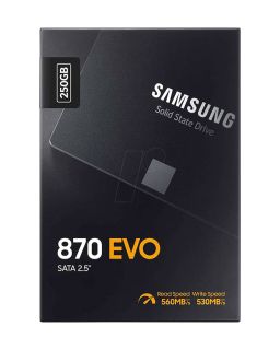 SSD Samsung 250GB 2.5 SATA III MZ-77E250B 870 EVO Series SSD