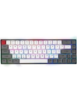 Mehanička tastatura AULA F3068 White/Gray RGB 60%