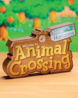 Lampa Paladone Animal Crossing - Logo Light