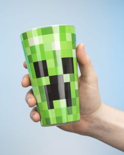 Čaša Paladone Minecraft - Creeper Glass