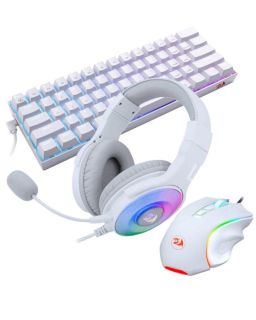 Gejmerska tastatura + miš + slušalice Redragon S129W komplet
