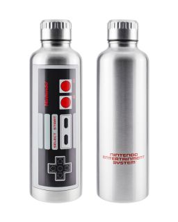 Boca Paladone NES Metal Water Bottle