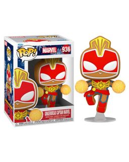 Figura POP! Marvel: Holiday - Captain Marvel