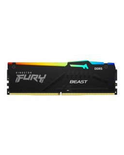 Memorija Kingston DIMM DDR5 8GB 4800MT/s KF548C38BBA-8 Fury Beast Black RGB