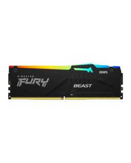 Memorija Kingston DIMM DDR5 8GB 5200MT/s KF552C40BBA-8 Fury Beast RGB black