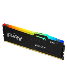 Memorija Kingston DIMM DDR5 8GB 5600MT/s KF552C40BBA-8 Fury Beast RGB black