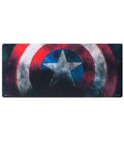 Podloga Marvel Captain America - Shield - XL Desk Mat