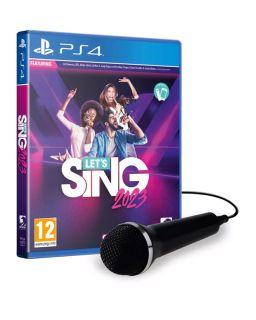 PS4 Lets Sing 2023 sa mikrofonom