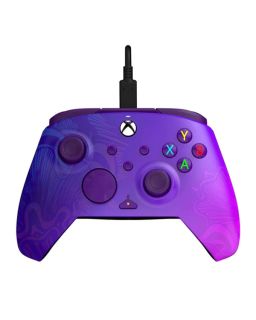 Gamepad PDP Wired Controller Rematch Purple Fade XB1 XBSX PC