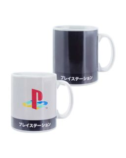 Šolja Paladone Playstation Retro - XL Heat Change Mug