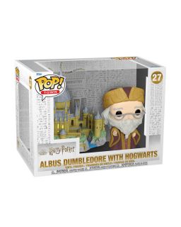 Figura POP! Harry Potter Vinyl Town - Dumbledore With Hogwarts