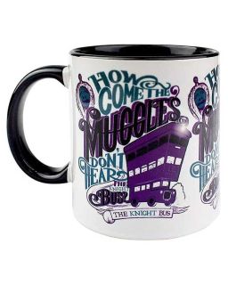 Šolja Harry Potter (Knight Bus) Black Mug