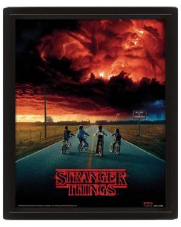 Poster Stranger Things (Mind Flayer) - Framed Poster 3D