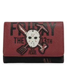 Novčanik Friday The 13th Jason Mask Tri-Fold Wallet