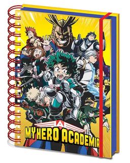 Sveska My Hero Academia S1 (Radial Character Burst) A5 Notebook