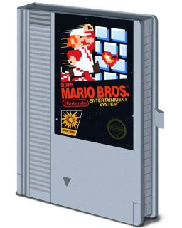 Sveska Nintendo (NES - Super Mario Bros) Cartridge Notebook