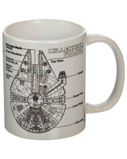 Šolja Star Wars Millennium Falcon Sketch Mug