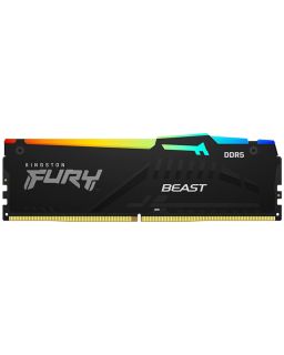 Memorija Kingston DIMM DDR5 32GB (2x16GB kit) 6000MT/s KF560C40BBAK2-32 Fury Beast RGB
