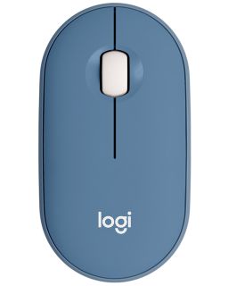 Miš Logitech Pebble M350 - Blueberry
