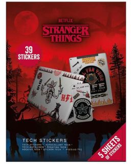 Stikeri Stranger Things 4 (Upside Down Battle) Tech Stickers