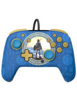 Gamepad PDP Nintendo Switch Wired Controller Rematch - Hyrule Blue