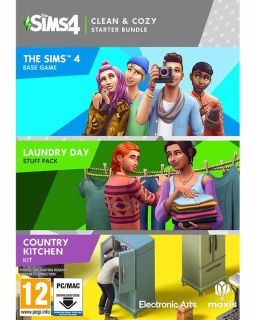 PCG The Sims 4 Bundle Pack - Clean And Cozy
