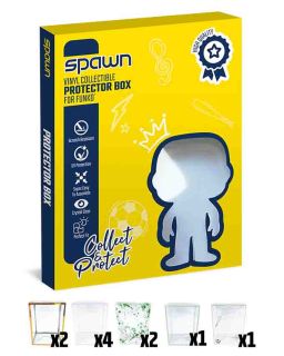 Zaštitna kutija Spawn - V2 komplet providnih 4'' kutija za POP figure