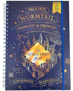 Sveska Harry Potter (Marauders Map) A4 Wiro Notebook