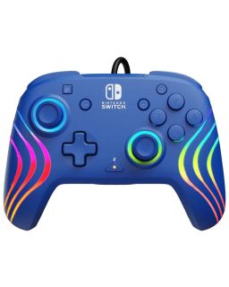 Gamepad PDP Afterglow Wave Wired Controller Blue SWITCH