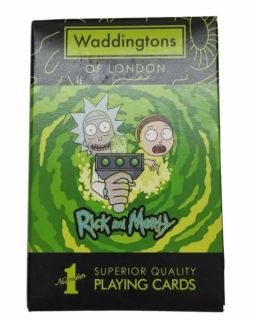 Karte Waddingtons No. 1 - Rick & Morty - Playing Cards - Adult Swim