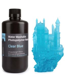 Resin Elegoo Water Washable Resin 1000g Clear Blue
