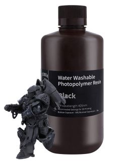 Resin Elegoo Water Washable Resin 1000g Black