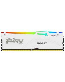 Ram memorija Kingston DIMM DDR5 32GB 6000MT/s KF560C40BWA-32 Fury Beast White RGB