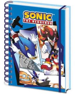 Sveska Sonic The Hedgehog Comic Strip