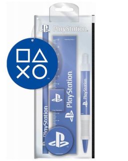 Pribor Playstation - Classic White & Blue