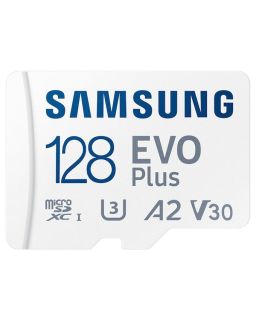Memorijska kartica Samsung EVO PLUS MicroSDXC 128GB class 10 + SD Adapter MB-MC1